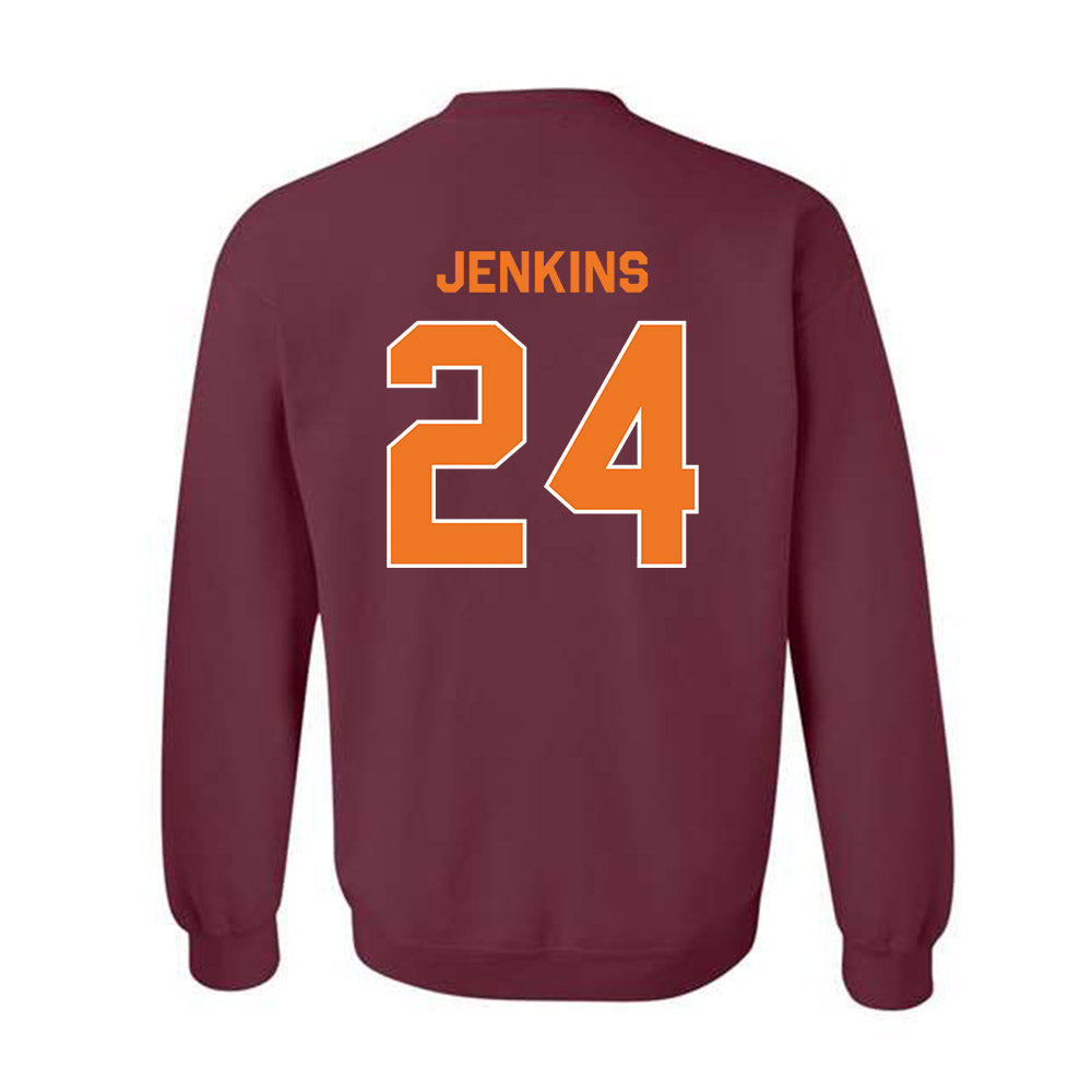 Virginia Tech - NCAA Women's Basketball : Amani Jenkins - Classic Shersey Crewneck Sweatshirt-1