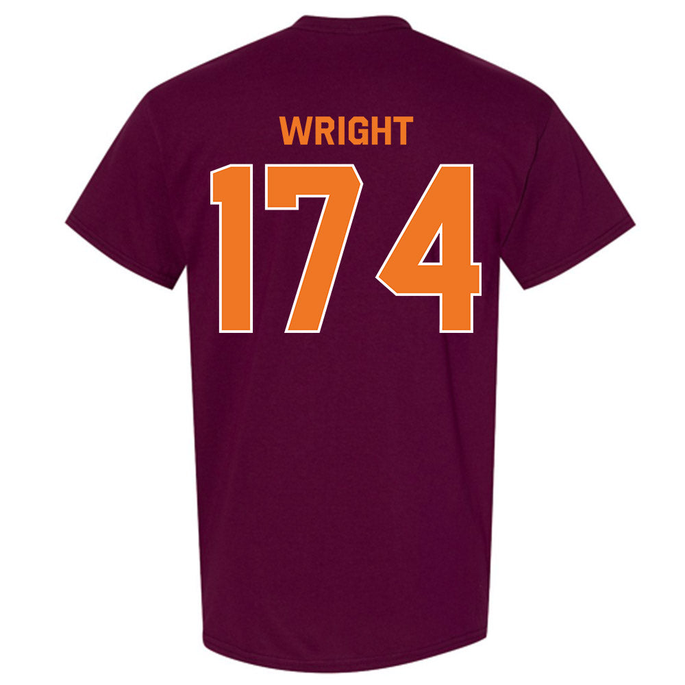 Virginia Tech - NCAA Wrestling : Gage Wright - Classic Shersey T-Shirt-1