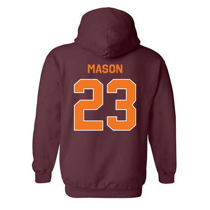 Virginia Tech - NCAA Football : Tyler Mason - Classic Shersey Hooded Sweatshirt-1