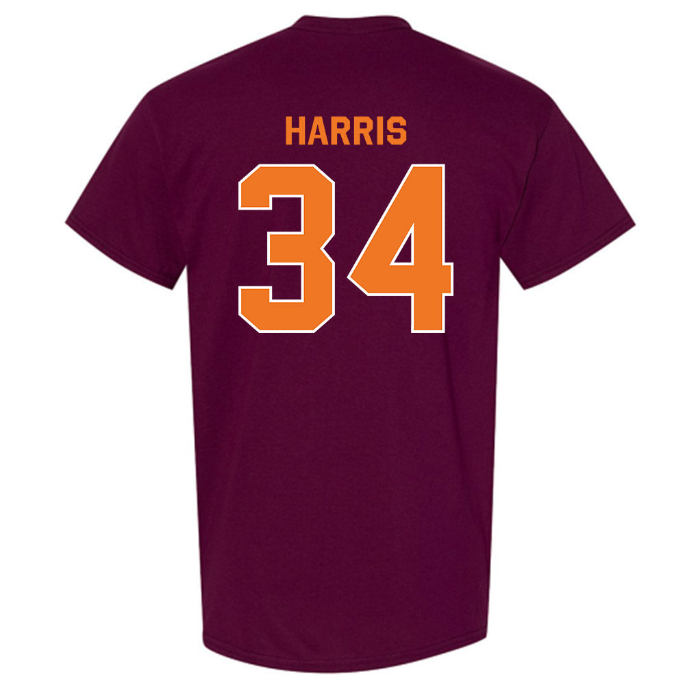 Virginia Tech - NCAA Football : Cortez Harris - Classic Shersey T-Shirt-3