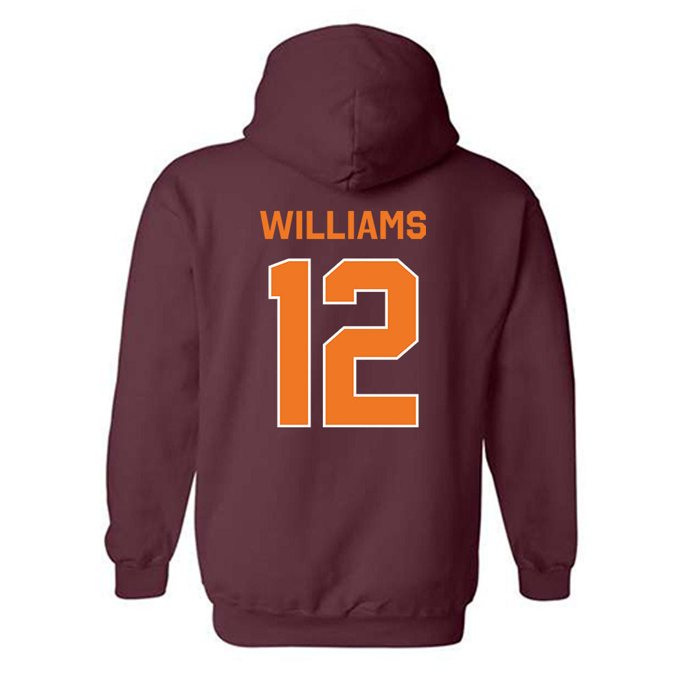 Virginia Tech - NCAA Football : Gabe Williams - Classic Shersey Hooded Sweatshirt-3