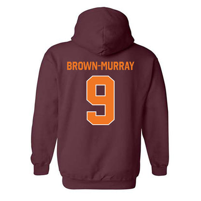 Virginia Tech - NCAA Football : Isaiah Brown-Murray - Classic Shersey Hooded Sweatshirt-3