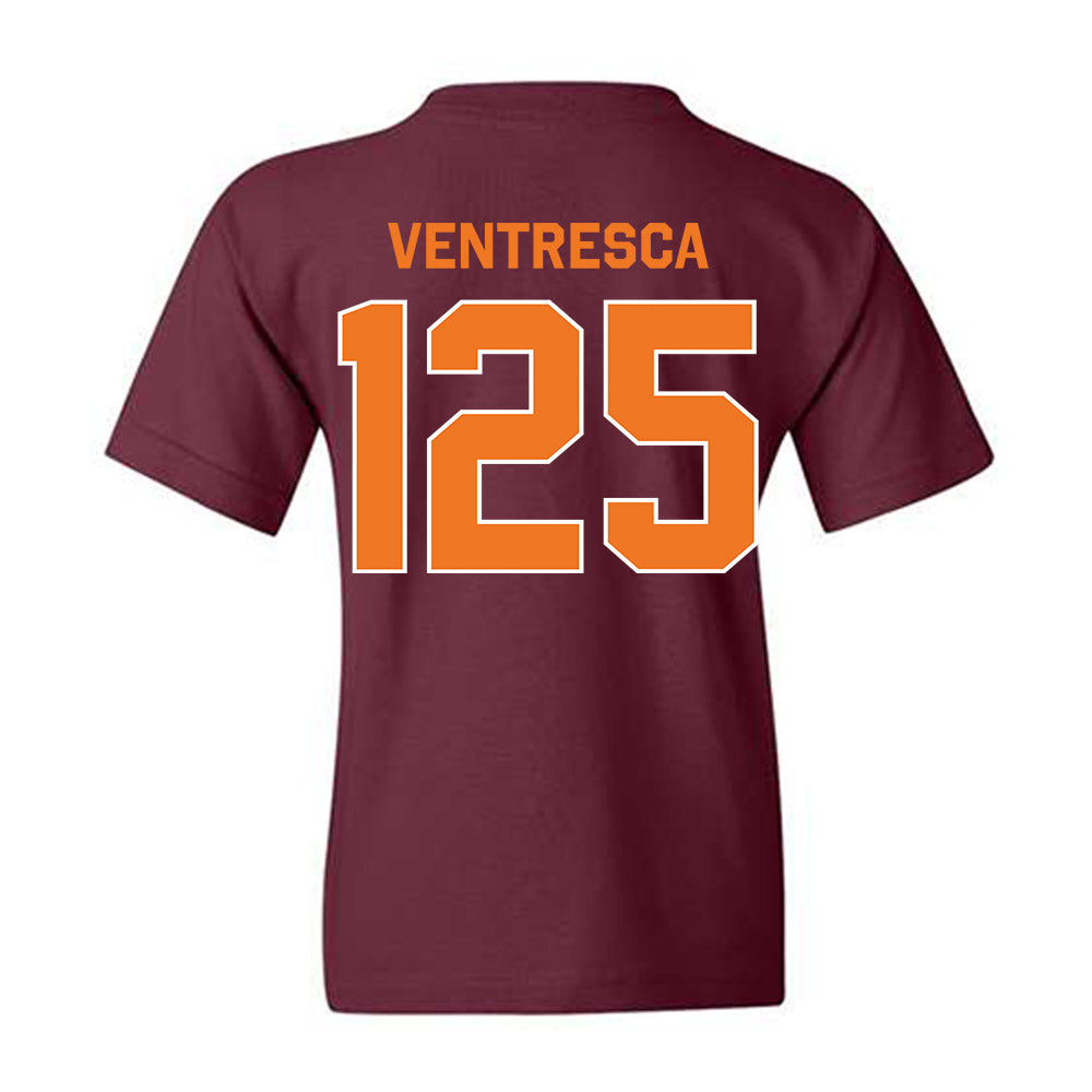 Virginia Tech - NCAA Wrestling : Eddie Ventresca - Classic Shersey Youth T-Shirt-1