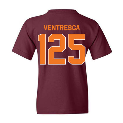 Virginia Tech - NCAA Wrestling : Eddie Ventresca - Classic Shersey Youth T-Shirt-1