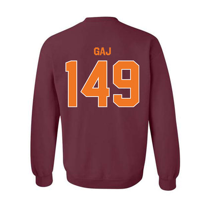 Virginia Tech - NCAA Wrestling : Collin Gaj - Classic Shersey Crewneck Sweatshirt-1
