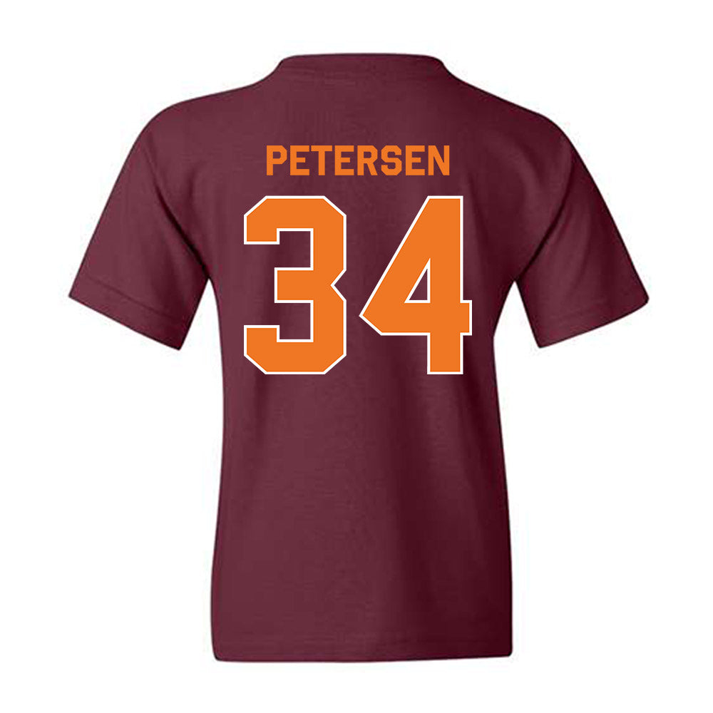 Virginia Tech - NCAA Women's Basketball : Kayl Petersen - Classic Shersey Youth T-Shirt-1