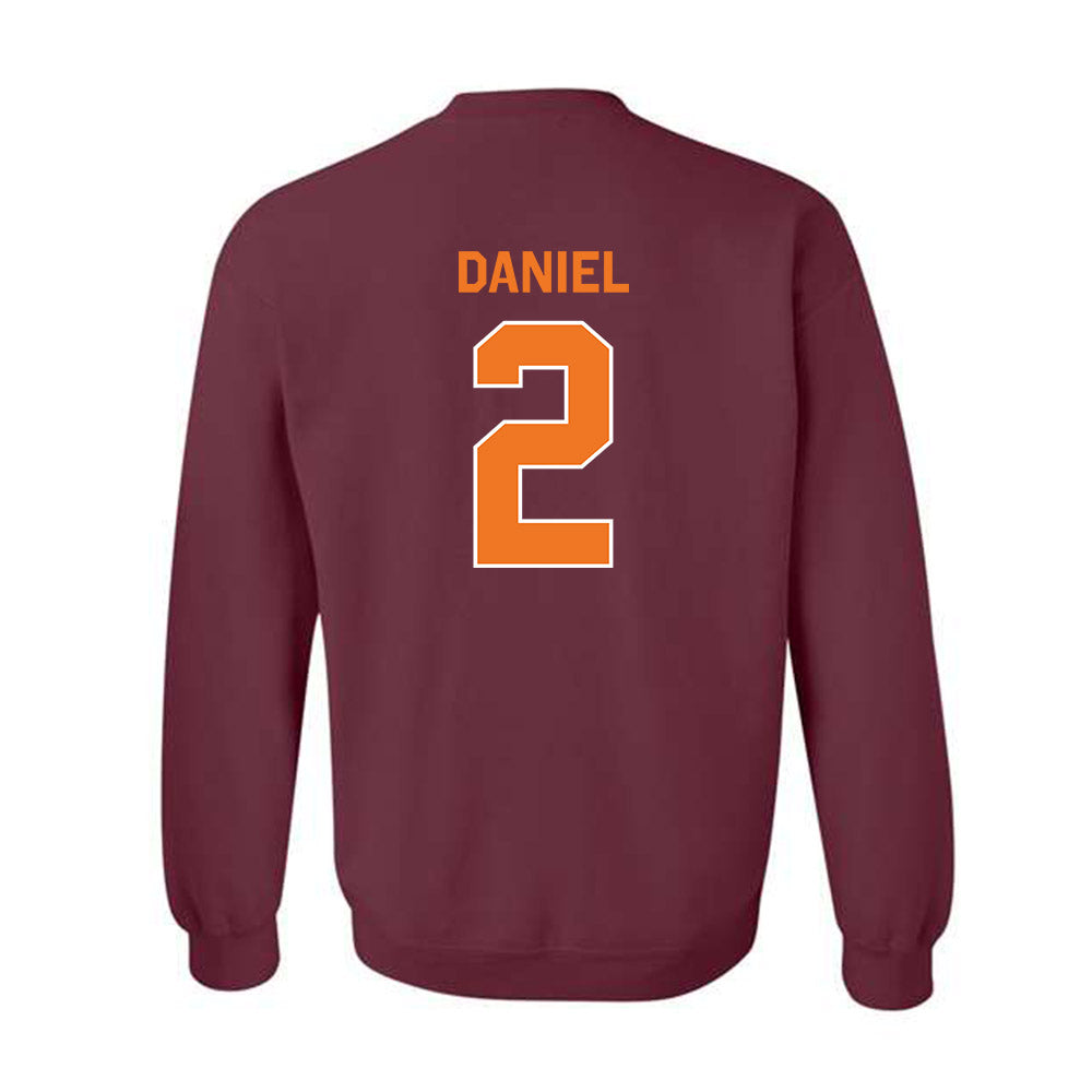 Virginia Tech - NCAA Baseball : Pete Daniel - Classic Shersey Crewneck Sweatshirt-1