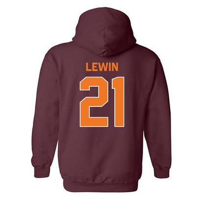 Virginia Tech - NCAA Women's Soccer : Taylor Lewin - Classic Shersey Hooded Sweatshirt-1