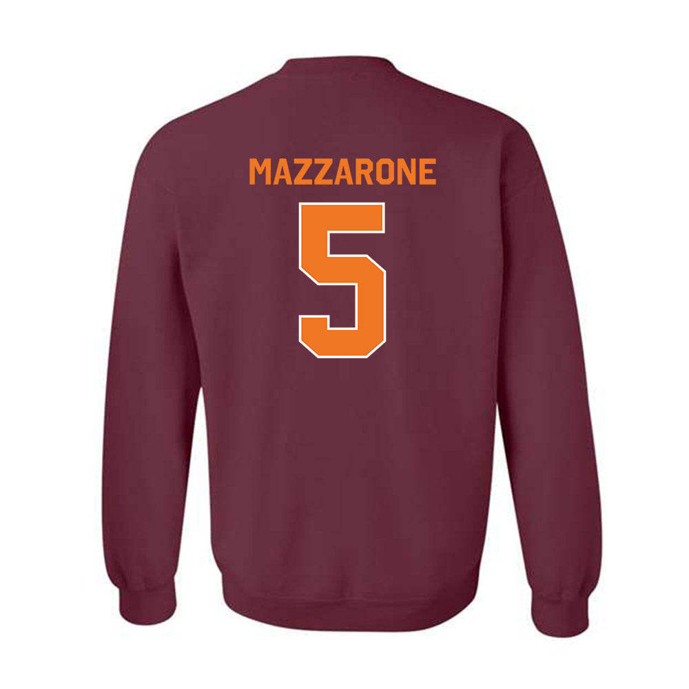Virginia Tech - NCAA Softball : Emma Mazzarone - Classic Shersey Crewneck Sweatshirt-1