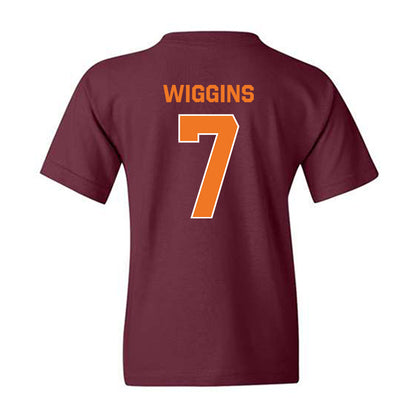 Virginia Tech - NCAA Football : Chanz Wiggins - Classic Shersey Youth T-Shirt-1
