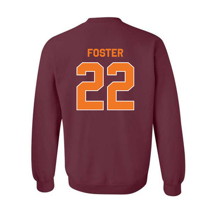 Virginia Tech - NCAA Softball : Addison Foster - Classic Shersey Crewneck Sweatshirt-1
