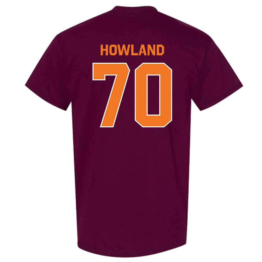 Virginia Tech - NCAA Football : Logan Howland - Classic Shersey T-Shirt-3