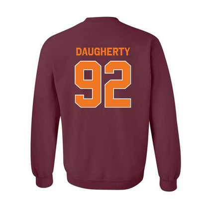 Virginia Tech - NCAA Football : Aiden Daugherty - Classic Shersey Crewneck Sweatshirt-3