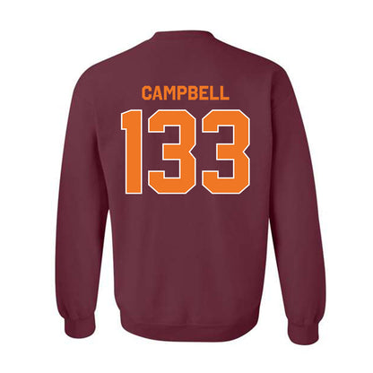 Virginia Tech - NCAA Wrestling : Dillon Campbell - Classic Shersey Crewneck Sweatshirt-1
