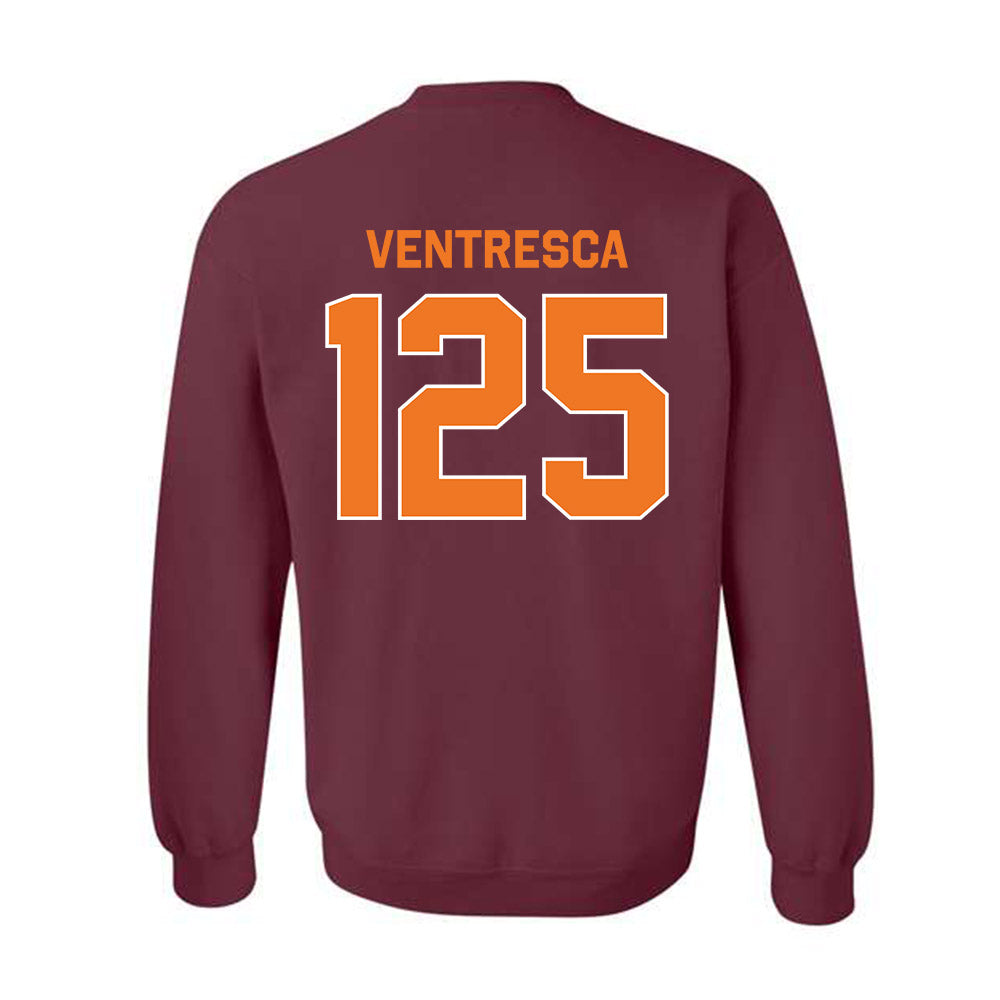 Virginia Tech - NCAA Wrestling : Eddie Ventresca - Classic Shersey Crewneck Sweatshirt-1
