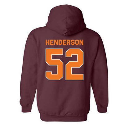 Virginia Tech - NCAA Football : Sherrod Henderson - Classic Shersey Hooded Sweatshirt-3