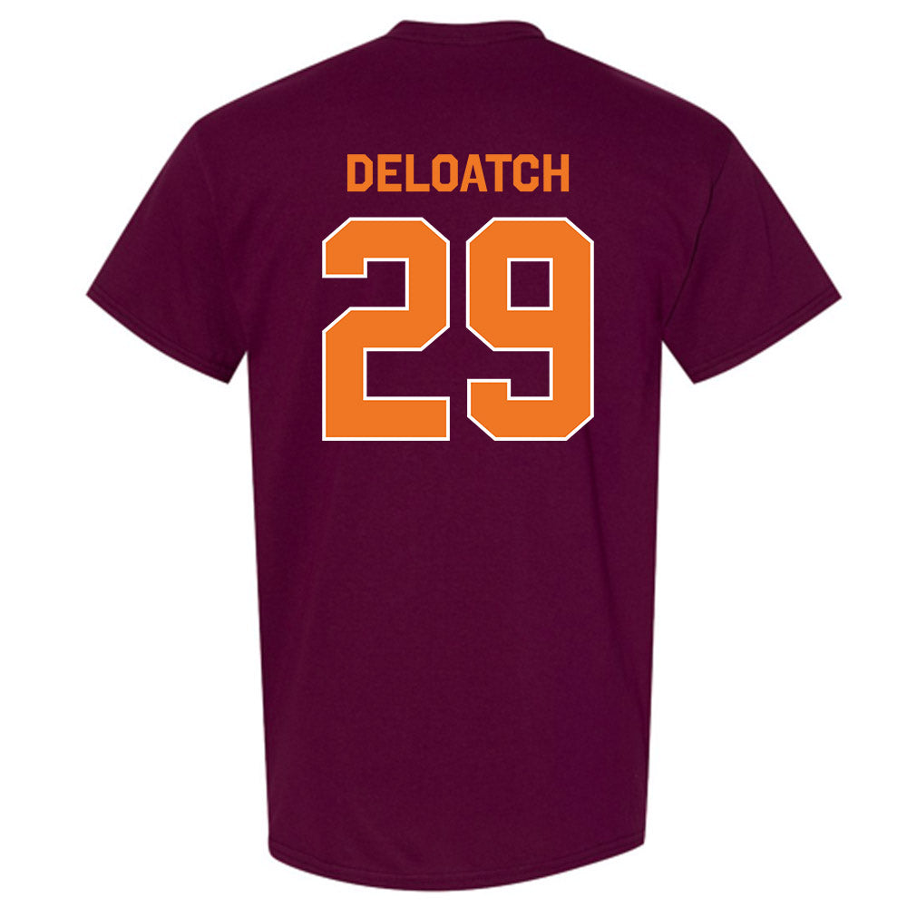 Virginia Tech - NCAA Football : Jahmari DeLoatch - Classic Shersey T-Shirt-3
