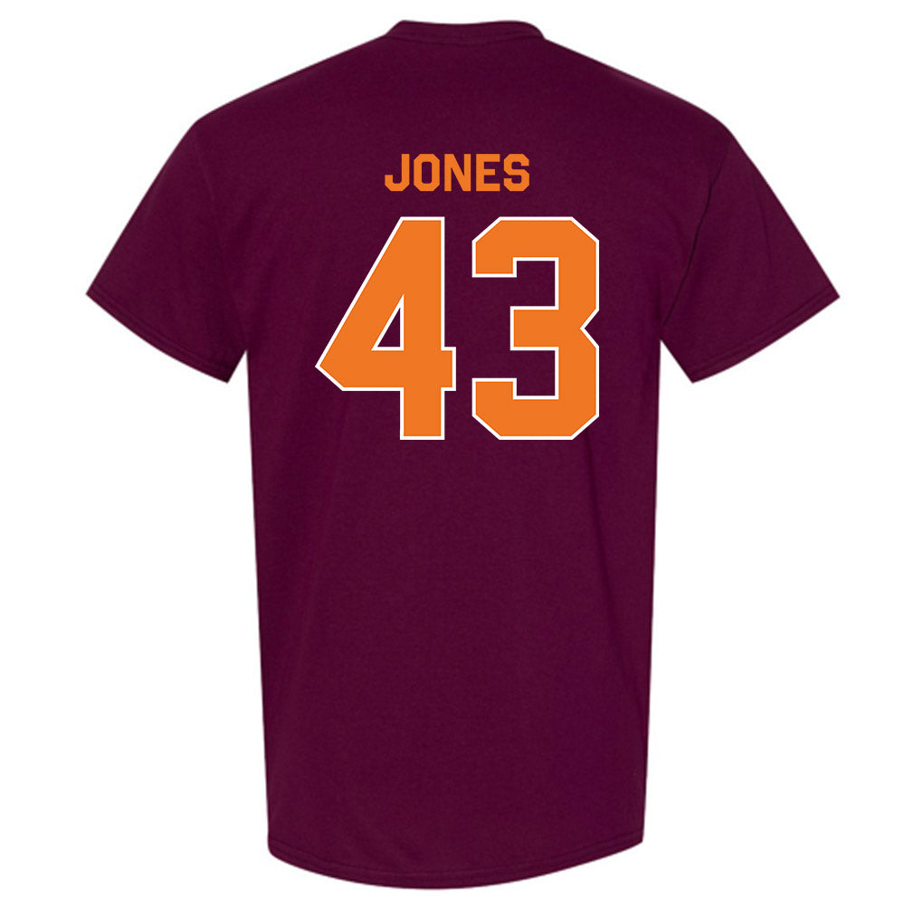 Virginia Tech - NCAA Football : Josh Jones - Classic Shersey T-Shirt-3
