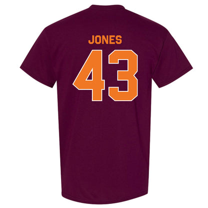 Virginia Tech - NCAA Football : Josh Jones - Classic Shersey T-Shirt-3