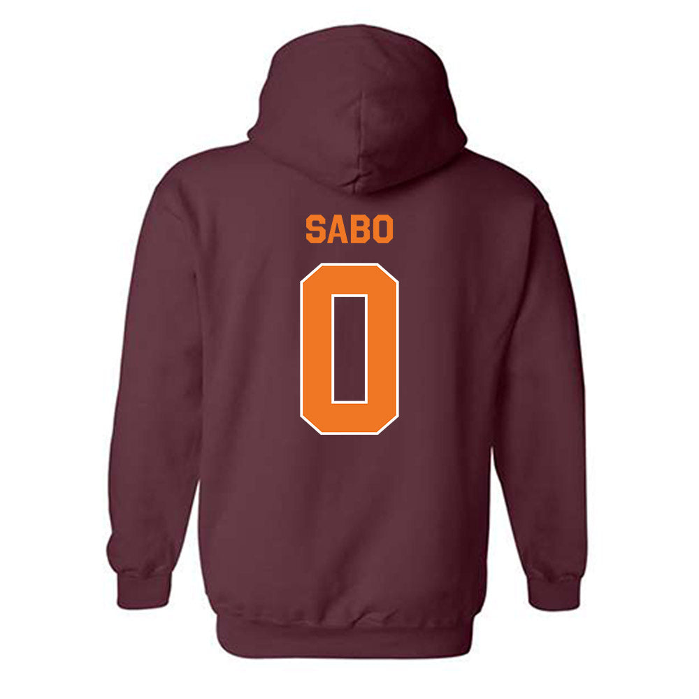 Virginia Tech - NCAA Women's Soccer : Savannah Sabo - Classic Shersey Hooded Sweatshirt-3