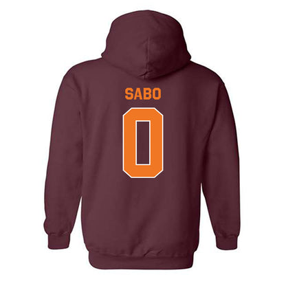 Virginia Tech - NCAA Women's Soccer : Savannah Sabo - Classic Shersey Hooded Sweatshirt-3