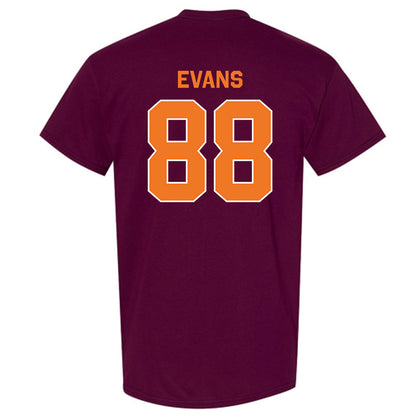 Virginia Tech - NCAA Football : Christian Evans - Classic Shersey T-Shirt-3