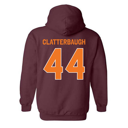 Virginia Tech - NCAA Football : Brett Clatterbaugh - Classic Shersey Hooded Sweatshirt-3
