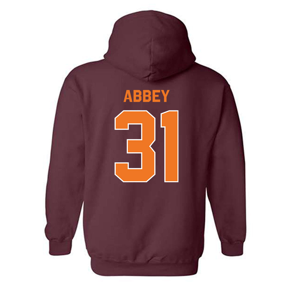 Virginia Tech - NCAA Football : Jason Abbey - Classic Shersey Hooded Sweatshirt-3