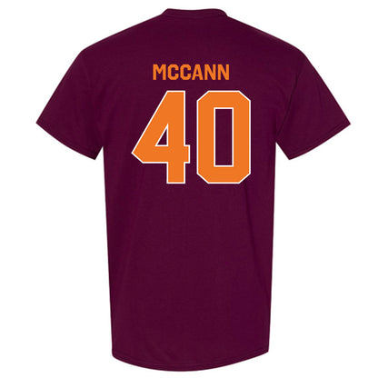 Virginia Tech - NCAA Baseball : David McCann - Classic Shersey T-Shirt-1