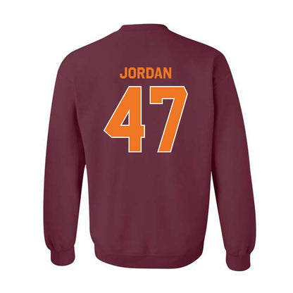 Virginia Tech - NCAA Baseball : Mycah Jordan - Classic Shersey Crewneck Sweatshirt-1