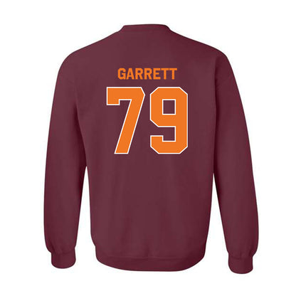 Virginia Tech - NCAA Football : Johnny Garrett - Classic Shersey Crewneck Sweatshirt-1