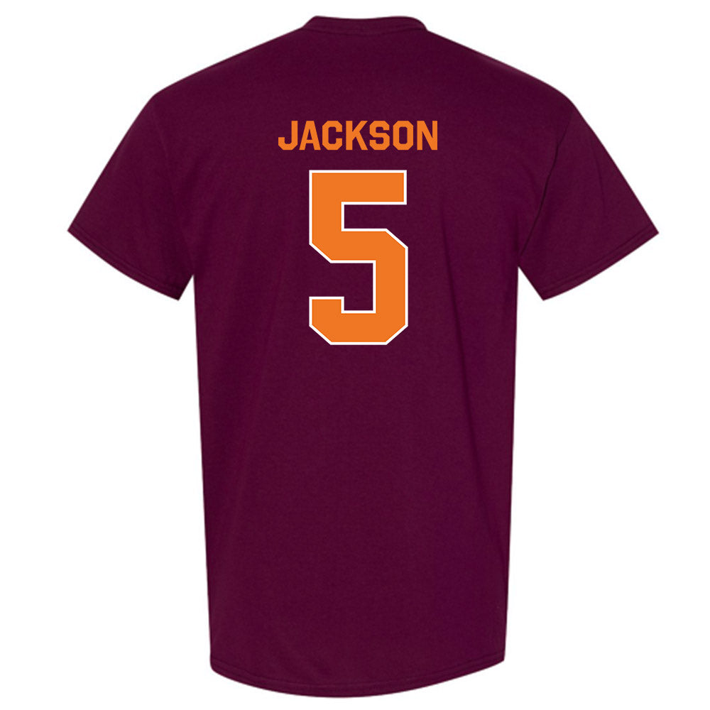 Virginia Tech - NCAA Football : Marlion Jackson - Classic Shersey T-Shirt-3