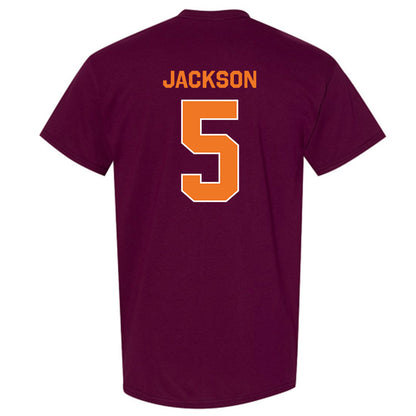 Virginia Tech - NCAA Football : Marlion Jackson - Classic Shersey T-Shirt-3