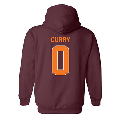 Virginia Tech - NCAA Men's Basketball : Jaylen Curry - Classic Shersey Hooded Sweatshirt-3