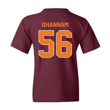 Virginia Tech - NCAA Football : Layth Ghannam - Classic Shersey Youth T-Shirt-3