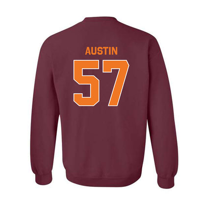 Virginia Tech - NCAA Football : Lucas Austin - Classic Shersey Crewneck Sweatshirt-1
