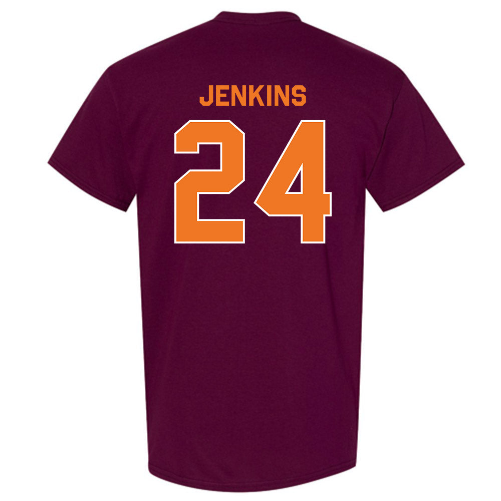 Virginia Tech - NCAA Women's Basketball : Amani Jenkins - Classic Shersey T-Shirt-1