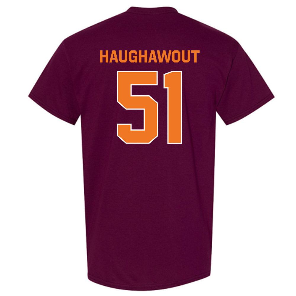 Virginia Tech - NCAA Football : Elijah Haughawout - Classic Shersey T-Shirt-3