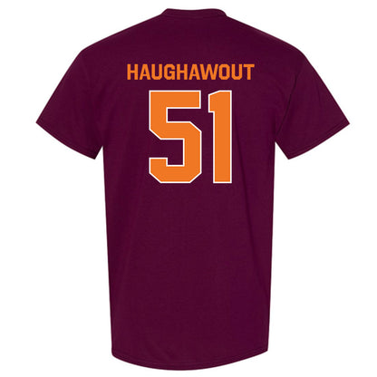 Virginia Tech - NCAA Football : Elijah Haughawout - Classic Shersey T-Shirt-3