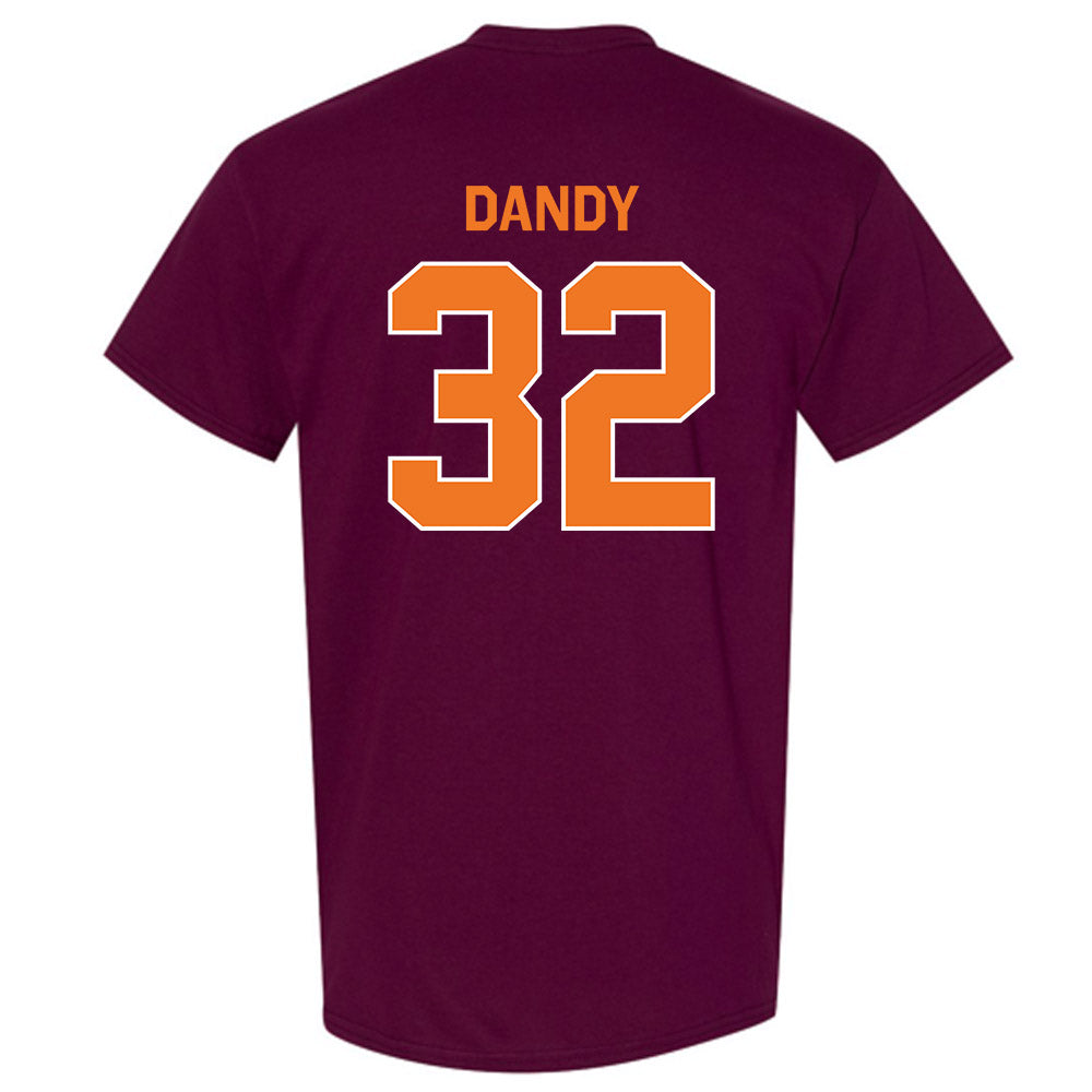 Virginia Tech - NCAA Football : Deric Dandy - Classic Shersey T-Shirt-3