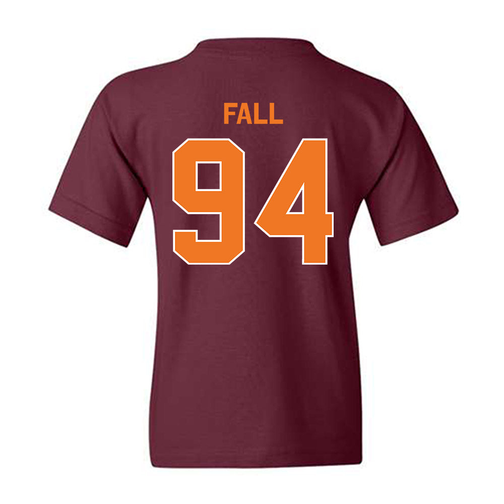 Virginia Tech - NCAA Football : Elhadj Fall - Classic Shersey Youth T-Shirt-3