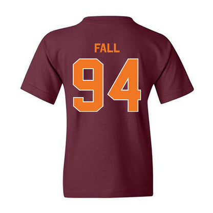 Virginia Tech - NCAA Football : Elhadj Fall - Classic Shersey Youth T-Shirt-3