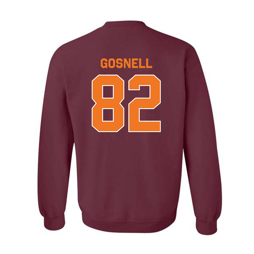 Virginia Tech - NCAA Football : Benji Gosnell - Classic Shersey Crewneck Sweatshirt-1