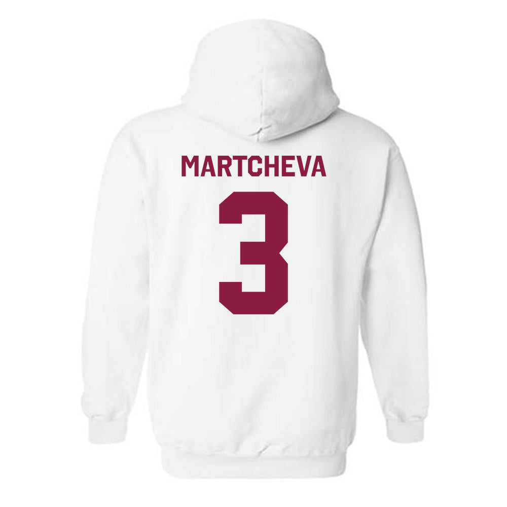 Virginia Tech - NCAA Women's Volleyball : Santina Martcheva - Classic Shersey Hooded Sweatshirt-2