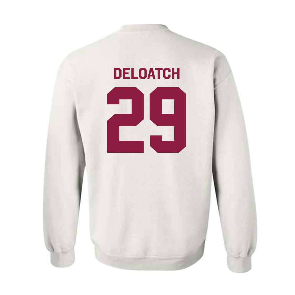 Virginia Tech - NCAA Football : Jahmari DeLoatch - Classic Shersey Crewneck Sweatshirt-1