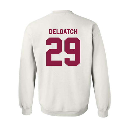 Virginia Tech - NCAA Football : Jahmari DeLoatch - Classic Shersey Crewneck Sweatshirt-1