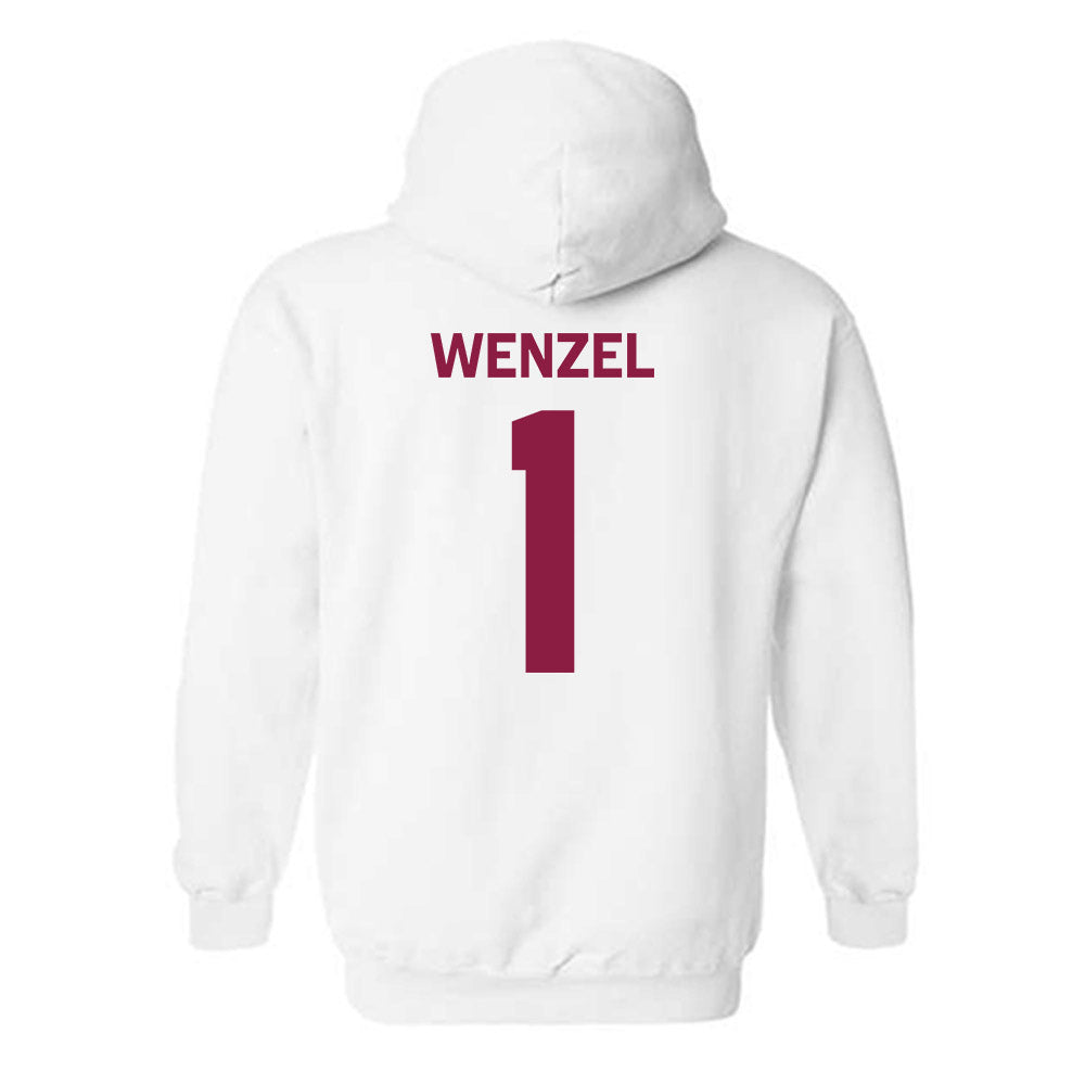 Virginia Tech - NCAA Women's Basketball : Carleigh Wenzel - Classic Shersey Hooded Sweatshirt-2