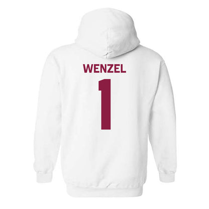 Virginia Tech - NCAA Women's Basketball : Carleigh Wenzel - Classic Shersey Hooded Sweatshirt-2
