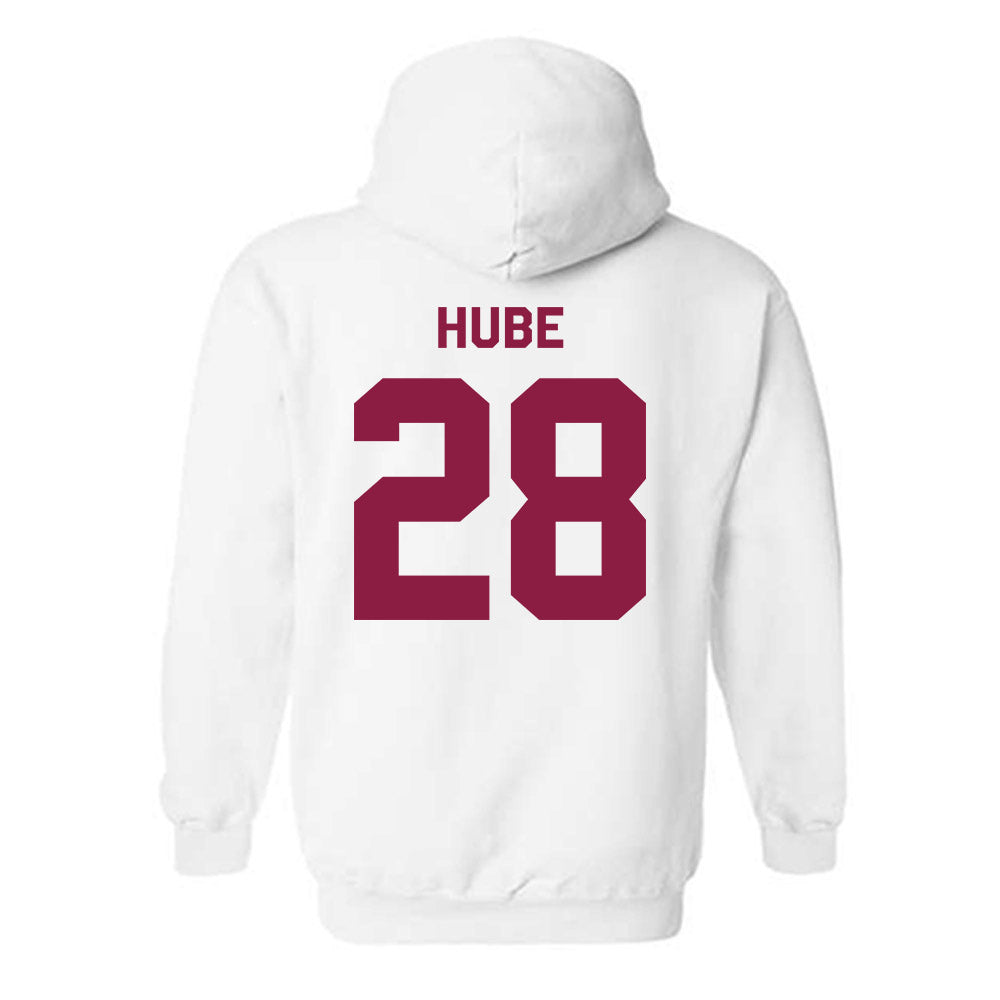 Virginia Tech - NCAA Football : Drew Hube - Classic Shersey Hooded Sweatshirt-1