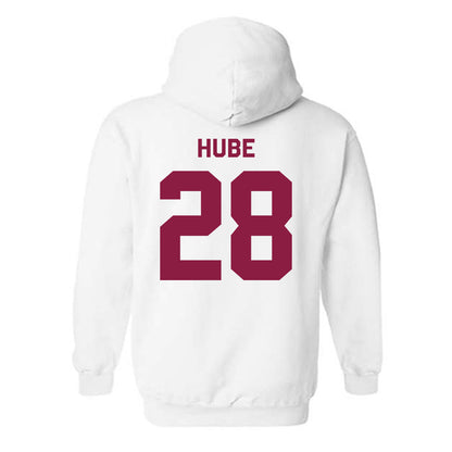 Virginia Tech - NCAA Football : Drew Hube - Classic Shersey Hooded Sweatshirt-1